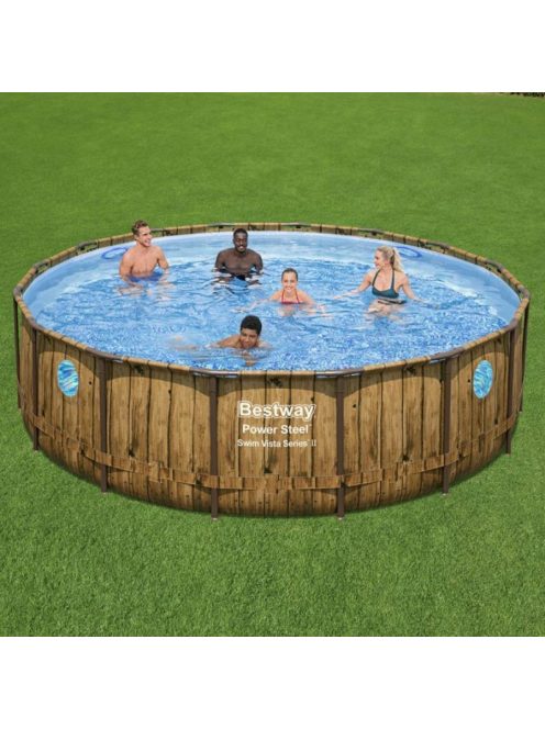 Bestway Steel Pro Max medence szett 4,88m x 1,22m