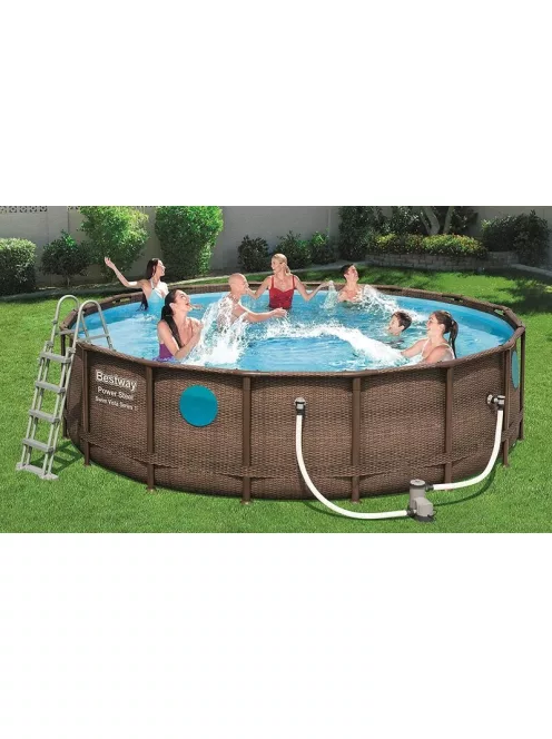 Bestway Power Steel Pool Set 5.49 * 1.22m