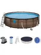 Bestway Power Steel Pool Set 5.49 * 1.22m