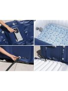 Bestway Lay-Z-Spa Hawaii Airjet EnergySense masszázsmedence 180 * 180  * 71 cm 2025-ös modell