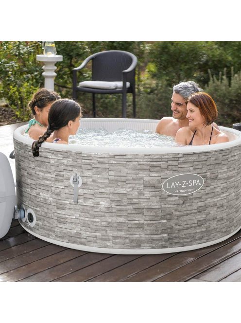 Bestway Lay-Z-Spa Vancouver Air jet masszázs medence 155 * 60