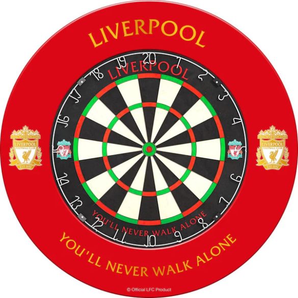 dart falvédő Football - Liverpool FC Dartboard Surround - Official Licensed