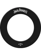 Jack Daniels falvédő dart tábla köré, fekete JD logóval
