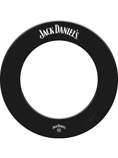   Jack Daniels falvédő dart tábla köré, fekete JD logóval
