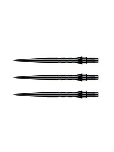 Darts fémhegy Winmau Switch Point Groove fekete, 40mm