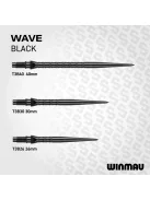 Darts fémhegy Winmau Switch Point Wave fekete, 26mm