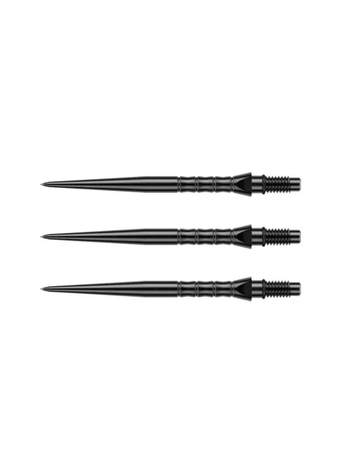 Darts fémhegy Winmau Switch Point Wave fekete, 30mm