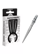 Darts fémhegy Winmau Switch Point Wave ezüst, 26mm