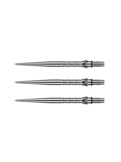 Darts fémhegy Winmau Switch Point Wave ezüst, 26mm