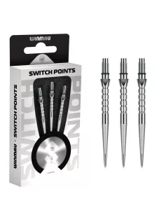 Darts fémhegy Winmau Switch Point Chain ezüst, 40mm