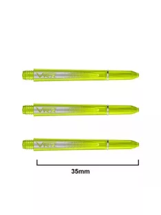 Dart shaft Red Dragon VRX plastic red, short