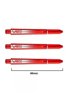 Dart shaft Red Dragon VRX plastic red, long