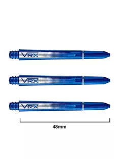 Dart shaft Red Dragon VRX plastic blue, long, 46mm