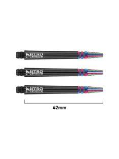DART CARRIER Red Dragon NITROTECH IONIC BLACK COLOUR, LONG