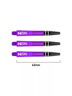   DART HANDLE Red Dragon NITROTECH FORMING TRANSMITTER LILA, LONG, 42MM