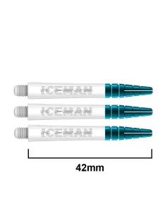   Dart shaft Red Dragon Gerwyn Price Nitrotech plastic white long