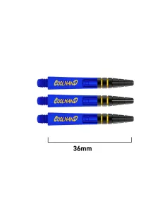   DART SZÁR RED DRAGON LUKE HUMPHRIES NITROTECH MŰANYAG KÉK, RÖVID, 36MM