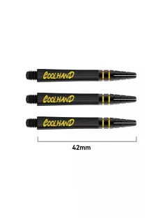   Dart szár hosszú Red Dragon Nitrotech Luke Humphries Coolhand, fekete-arany 42mm