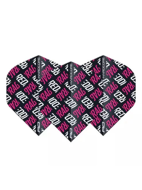 DART TOLL RED DRAGON HARDCORE XT RÓZSASZÍN/FEKETE