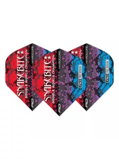 DART TOLL Red Dragon PETER WRIGHT MULTI SNAKE BLUE/PURPLE