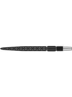   DART HEGY TARGET SWISS DIAMOND PRO BLACK POINT METAL TIP, 30MM