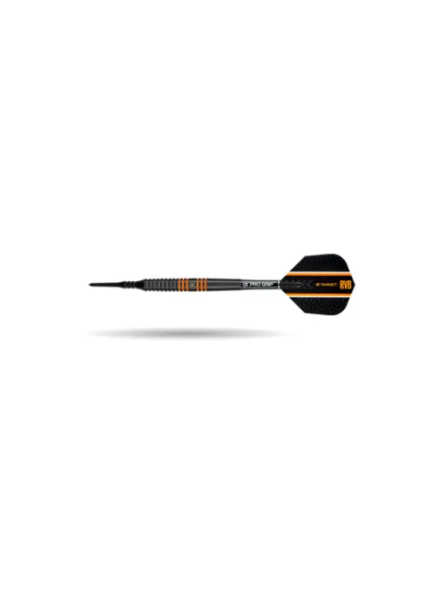 Darts Set Target, soft 20g Raymond van Barneveld, 80%, RVB, black