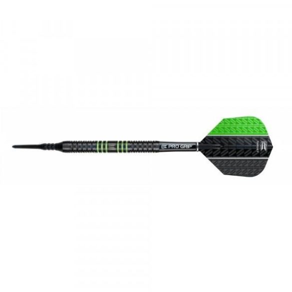 Darts Set TARGET soft, 18g, Vapor8 black, green, 80%