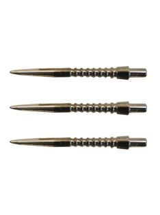 Metallic dart tip TARGET Storm, silver, 30 mm
