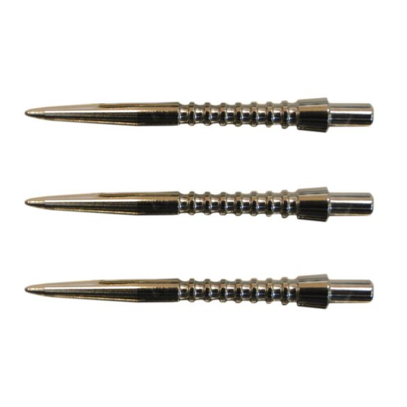 Metallic dart tip TARGET Storm, silver, 30 mm