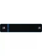 DARTS FLOOR CARPET TARGET WORLD CHAMPION BLACK WITH BLUE WEDGE, 60CM W