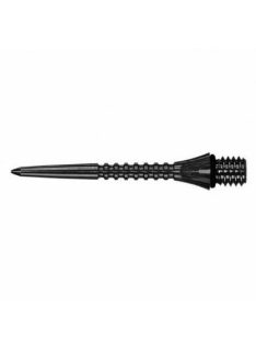   Dart Tip TARGET Titanium Interchangeable Metal Tip, Black, Carved, 26