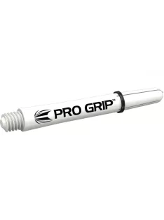 Dart shaft Target Pro Grip, plastic, short white, size 2