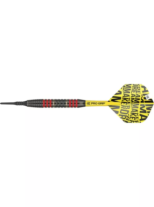 DART SET TARGET SOFT DIMITRI VAN DEN BERGH 18G, BRASS DVDB 2022