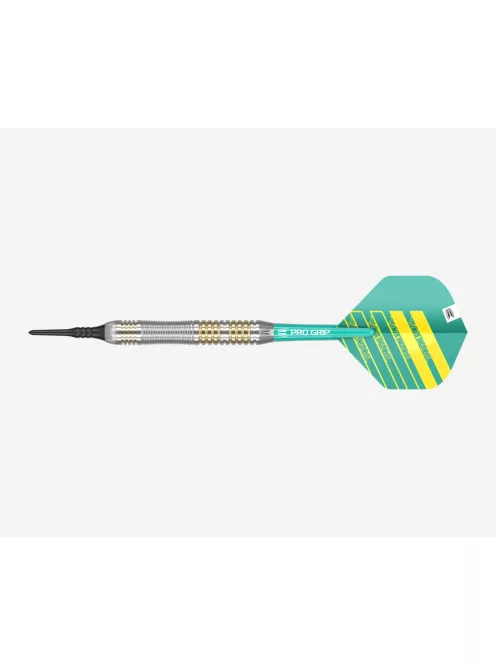 DARTS SET TARGET SOFT, ROB CROSS, 18G BRASS