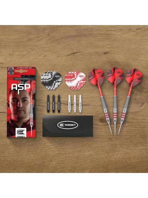 Darts szett Target Nathan Aspinall Brass Steeldarts - 22g