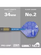 Dart szett soft Target Josh Rock 18g réztestű, brass