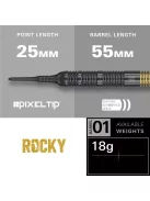 Dart szett soft Target Josh Rock 18g réztestű, brass