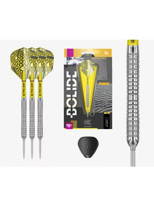Darts szett TARGET steel Bolide 04, 25g, swiss, 90% wolfram