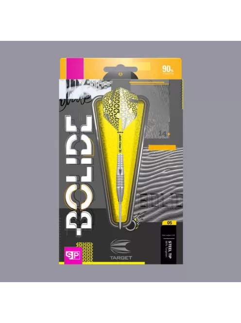 Darts szett TARGET steel Bolide 05, 22g, swiss, 90% wolfram