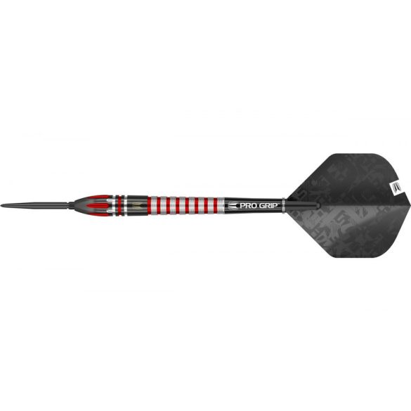 Set of darts TARGET steel 24g Swiss Point, Nathan Aspinall Black, 90% tungsten