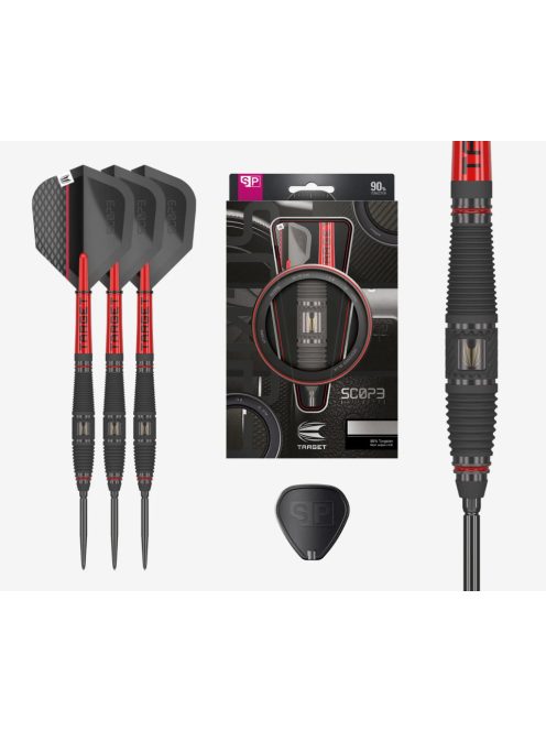 Darts szett steel Target SP SCOPE 03, 23g 90% wolfram