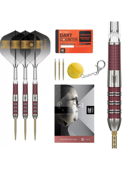 Darts szett steel Target SP Stephen Bunting 95K 18g 95%