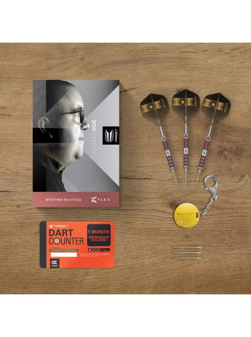 Darts szett steel Target SP Stephen Bunting 95K 22g 95%
