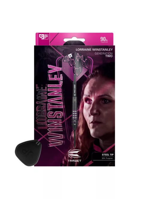 Darts szett TARGET Lorraine Winstanley GEN2 Swiss Point Steeldarts - 24g