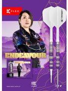 Darts szett steel TARGET JAPAN SP Kasumi Sato Endeavour G1, 22,5g 90% gravírozott