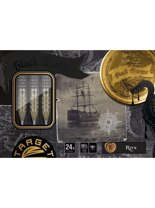 Darts szett steel Target Japan SP Black Marque Reyn 24g 90%