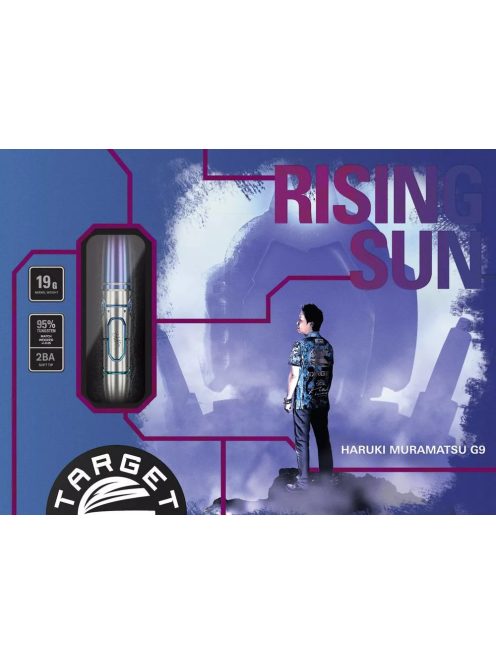 Darts szett steel Target Japan SP Rising Sun No Groove, 23g, 95%