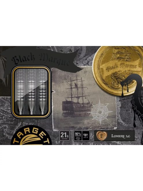 Darts szett steel Target Japan SP Black Marque Lite Lumiere G3, 21g 90%