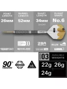 Darts szett Target Redux 03 Swiss Point 22g