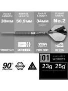 Darts szett Target Beau Greaves GEN1 Swiss Point 25g